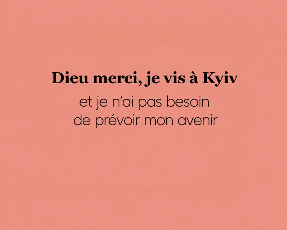 Vivre à Kyiv