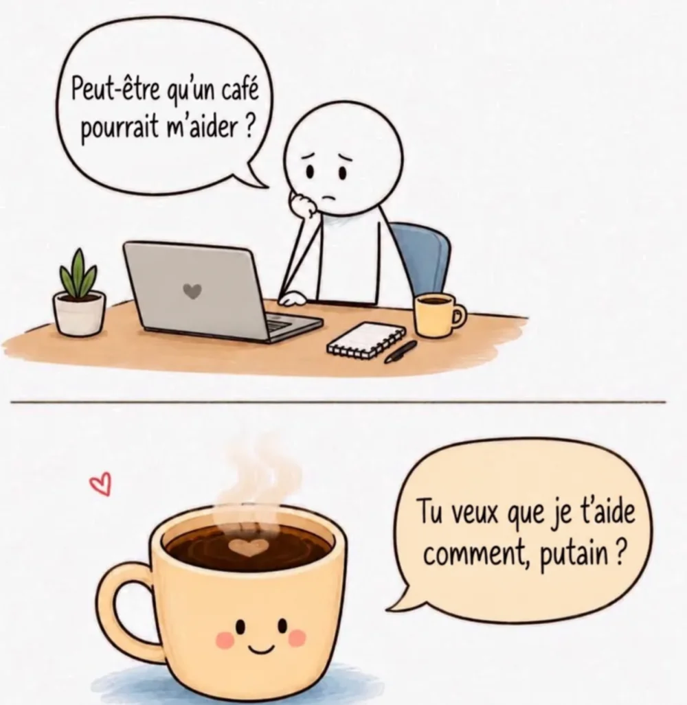 Au café